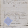 Consul's certificate, Liverpool, Mar. 6, 1857, relating to cargo of "Sardinia," signed by Nathaniel Hawthorne.