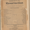 Resurrection, by Henri Bataille and Michael Morton; from Tolstoi's novel