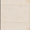 [Bennett, William Cox], ALS to. Sep. 12, 1854.