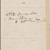 Bradford, G. P., ALS to. Jul. 26, 1854.