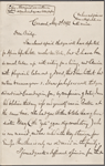 Bridge, Horatio, letter to. May 3, 1843. Copy in unknown hand. [Previously May 8, 1843].