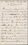 Bridge, Horatio, letter to. May 3, 1843. Copy in unknown hand. [Previously May 8, 1843].