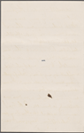 Bridge, Horatio, letter to. May 3, 1843. Copy in unknown hand. [Previously May 8, 1843].