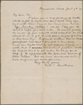 [Bright, Henry A.], letter to. Jan. 7, 1854. Copy in unknown hand. [Previously: Unknown recipient.]