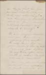 Chorley, [Henry Fothergill], ALS to. [Mar. 5, 1860]. With ALS by Sophia Peabody Hawthorne.