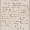 Gibson, Miss, ALS to. Apr. 16, 1860.