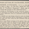 Griswold, Rufus W., ALS to. Jul. 2, 1843. 