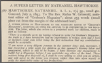 Griswold, Rufus W., ALS to. Jul. 2, 1843. 