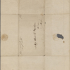 Ha[w]thorne, Maria Louisa, ALS to. Aug. 11, 1824. 