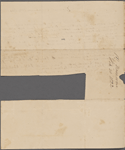 Manning, Robert, AL[S], mutilated, to. Feb. 20, 1851.