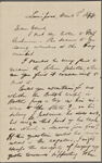 [Miller], Colonel [Ephraim], ALS to. Mar. 3, 1854.