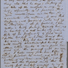 [Peabody], E[lizabeth], ALS to. Aug. 13, 1857.