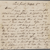 [Peabody], E[lizabeth], ALS to. Oct. 8, 1857.