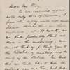 Story, Mrs. [William Wetmore], ALS to. Sep. 29, [1858].