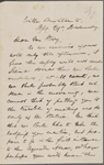 Story, Mrs. [William Wetmore], ALS to. Sep. 29, [1858].