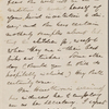 Story, Mrs. [William Wetmore], ALS to. Sep. 29, [1858].