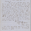 Thoreau, Henry D., ALS to. Oct. 21, 1848.
