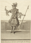 Habit d'Andimion du balet du Triomphe de l'amour