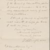 Allingham, W[illiam], ALS to NH. Jun. 25, 1855.