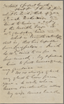 Bennoch, F[rancis], ALS to NH. Aug. 1, 1861.