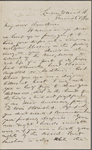 Bennoch, F[rancis], ALS to NH. Mar. 8, 1864.