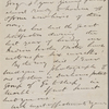 Bennoch, F[rancis], ALS to NH. Mar. 8, 1864.