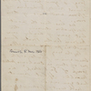 Bennoch, F[rancis], ALS to NH. Mar. 8, 1864.