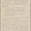 Bridge, [Horatio], record of conversation relating to Hawthorne, in unknown hand. Feb. 27, 1868.