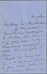 Bright, H[enry] A., ALS to NH. [May 17, 1860].