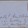 Bright, H[enry] A., ALS to NH. [May 17, 1860].