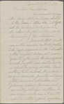 C[hanning], W[illiam] E[llery], ALS, to NH. Sep. 3, 1860.