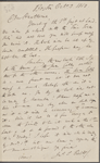 Fields, J. T., ALS, to NH. Oct. 3, 1850.