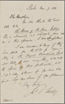 Fields, J. T., ALS, to NH. Nov. 9, 1850.