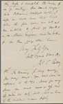 Fields, J. T., ALS, to NH. Jan. 14, 1851.