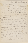 Fields, J. T., ALS, to NH. Jan. 30, 1851.