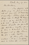 Fields, J. T., ALS, to NH. May 24, 1851.