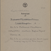 [Houghton], Richard Monckton Milnes [later Lord Houghton], ALS to NH. Nov. 13, [1854].