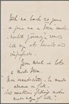 [Houghton], Richard Monckton Milnes, [later Lord Houghton], ALS to NH. Mar. 10, [1860].