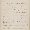 L[ongfellow], H[enry] W[adsworth], ALS to NH. Aug. 8, 1851.