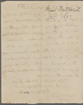 Mitford, M[ary] R[ussell], ALS to NH. Oct. 1853.