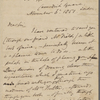 Procter, B[ryan] W[aller], ALS to NH. Nov. 6, 1851.