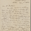 Procter, B[ryan] W[aller], ALS to NH. Jul. 7, 1852.