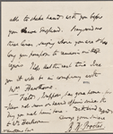 Procter, B[ryan] W[aller], ALS to NH. Feb. 28, 1860.
