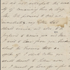 Hawthorne, Elizabeth Manning, ALS to NH. Sep. 23, [1852]
