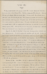 Hawthorne, Julian. The Scarlet Letter: Analysis. Holograph, unsigned, undated.
