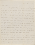 Hawthorne, Maria Louisa, ALS, to NH. Jun. 11, 1841.