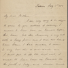 Hawthorne, Maria Louisa, ALS, to NH. Jul. 1, 1852.