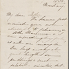 Hawthorne, Una, ALS to NH. Aug. 18, 1856.
