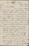 Lathrop, Rose Hawthorne, ALS to NH. 1861.