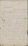 Lathrop, Rose Hawthorne, ALS to NH. Mar. 25, 1862.